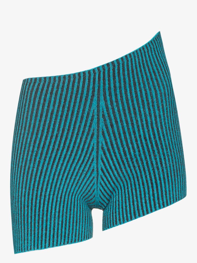 Parallel Knitted Shorts