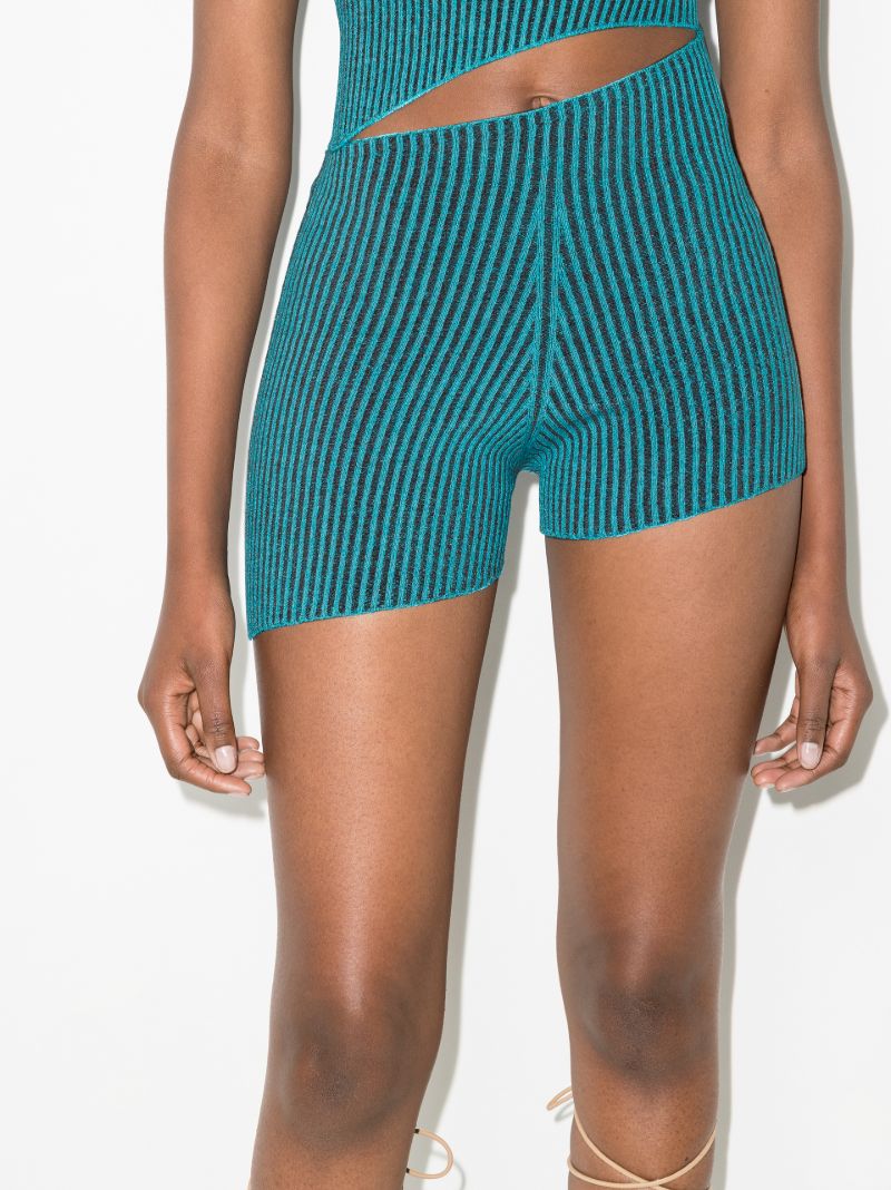 Parallel Knitted Shorts