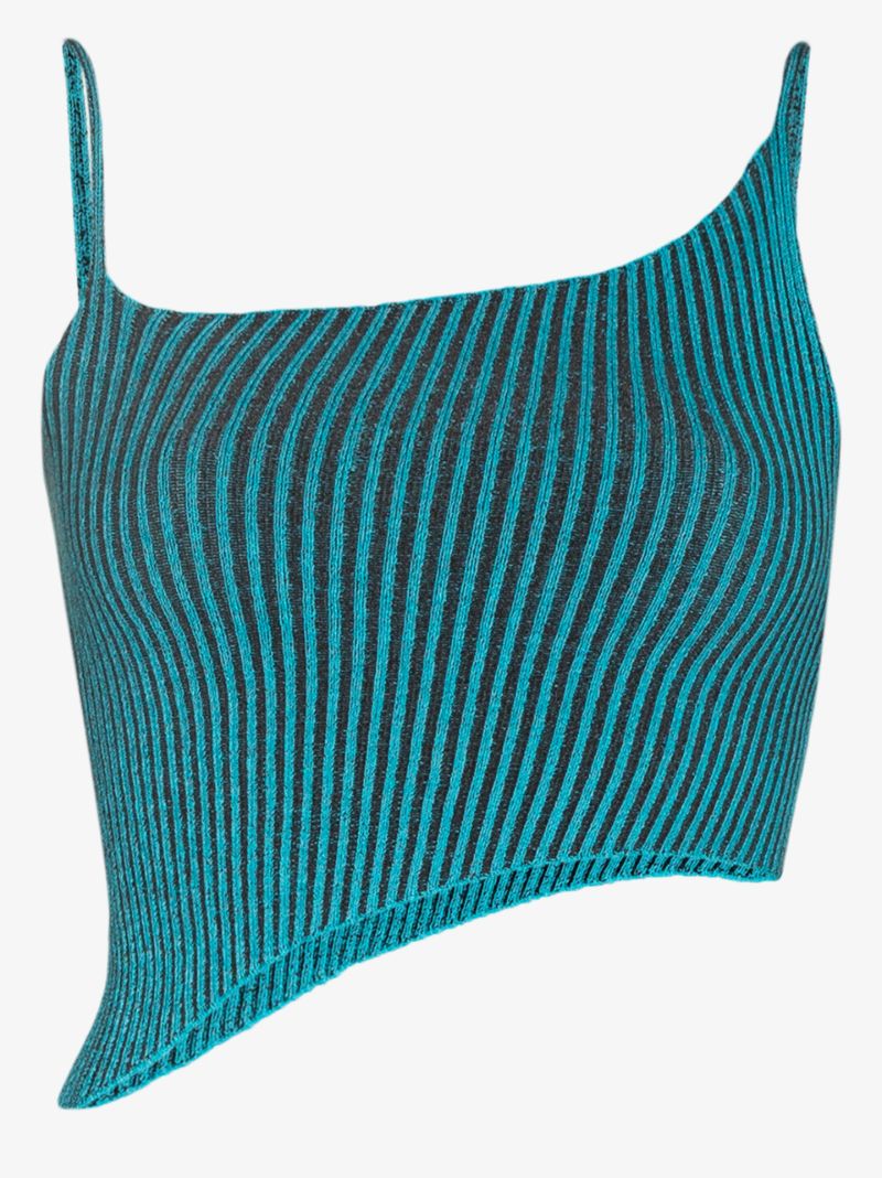 Parallel Knitted Tank Top