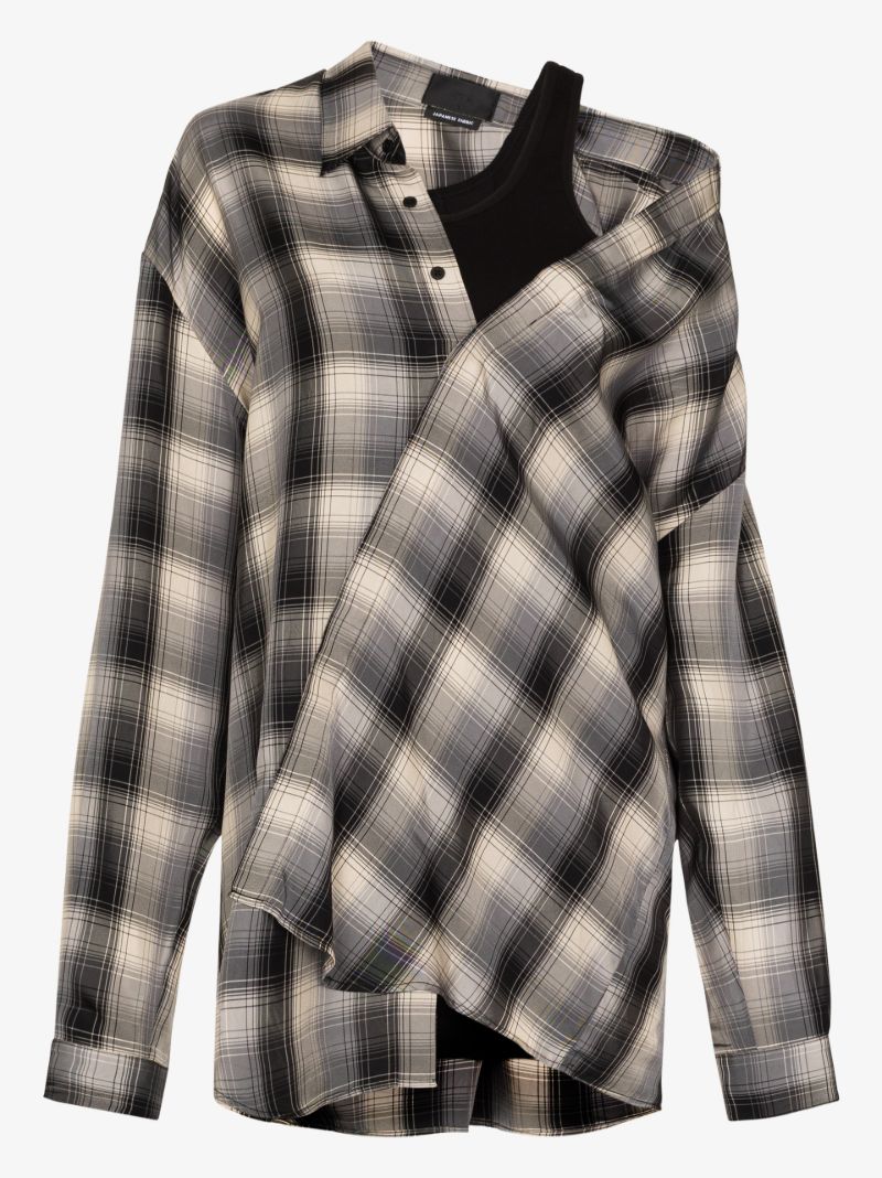 Valery Layered Checked Shirt