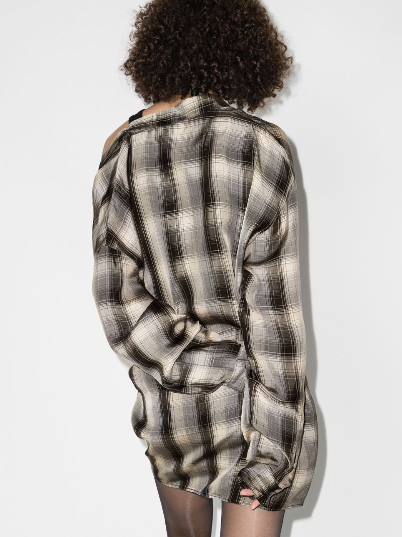 Valery Layered Checked Shirt