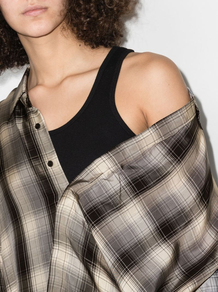Valery Layered Checked Shirt