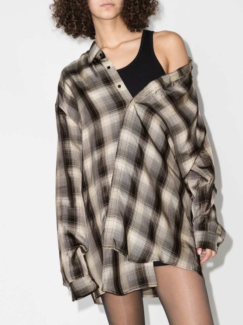 Valery Layered Checked Shirt