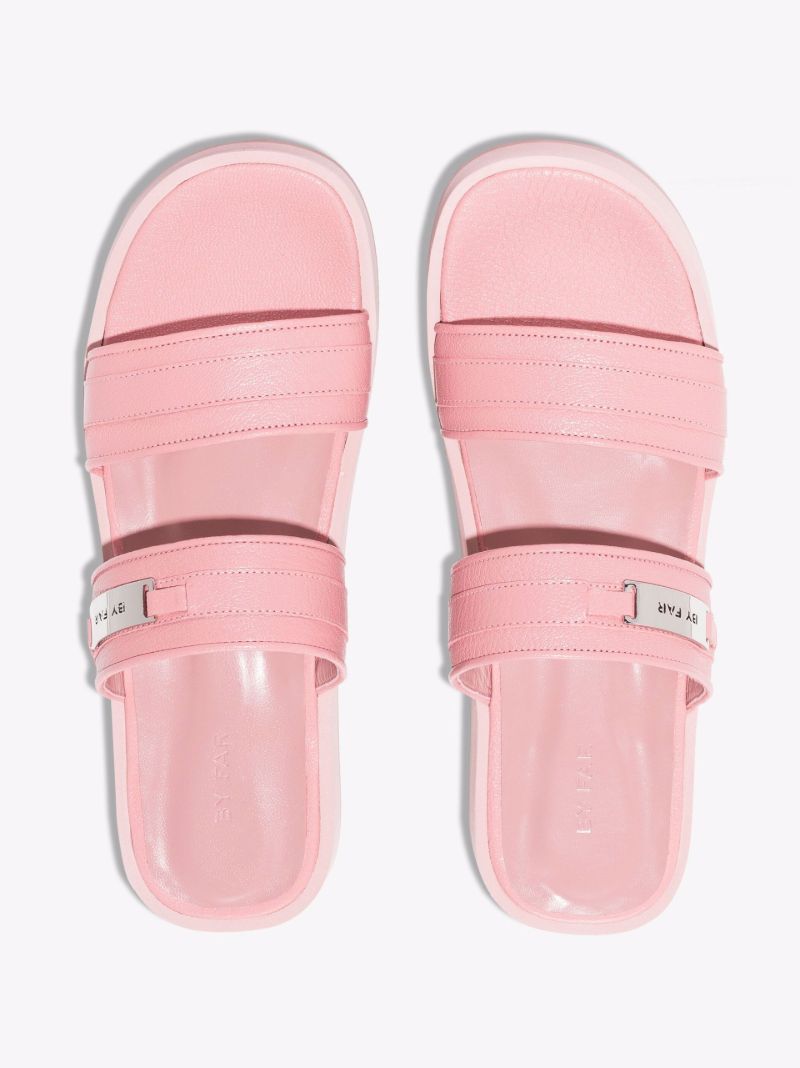 Pink Easy Leather Sandals