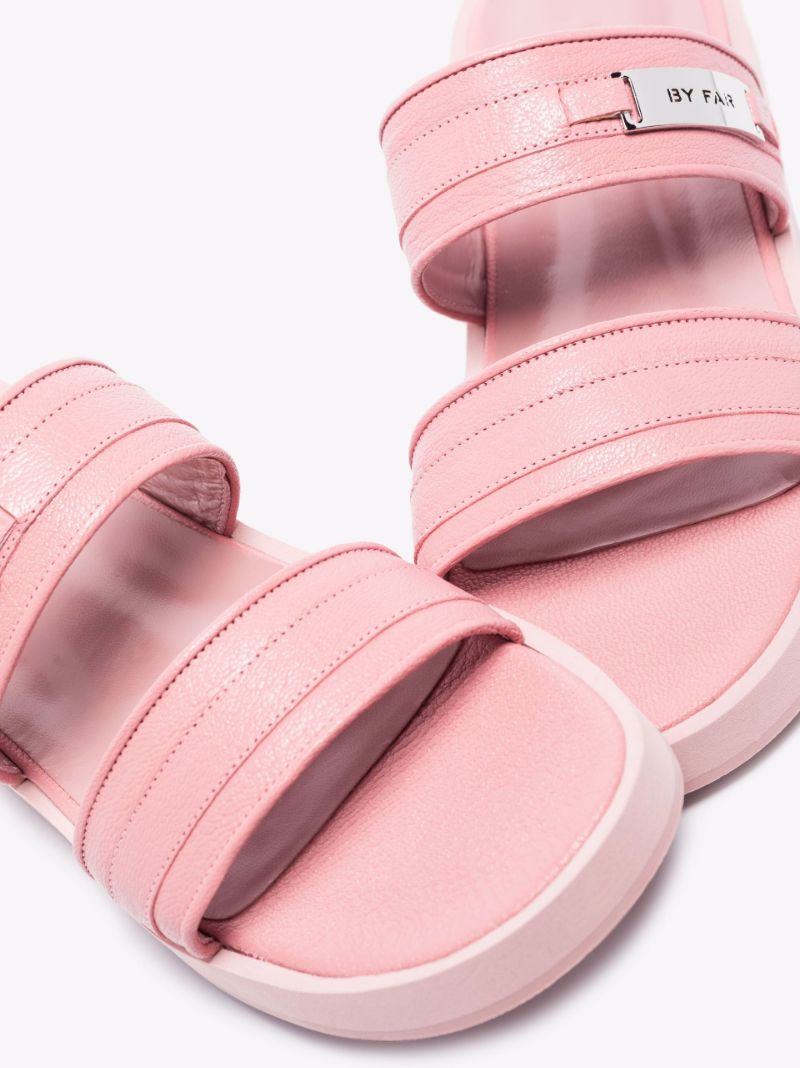 Pink Easy Leather Sandals