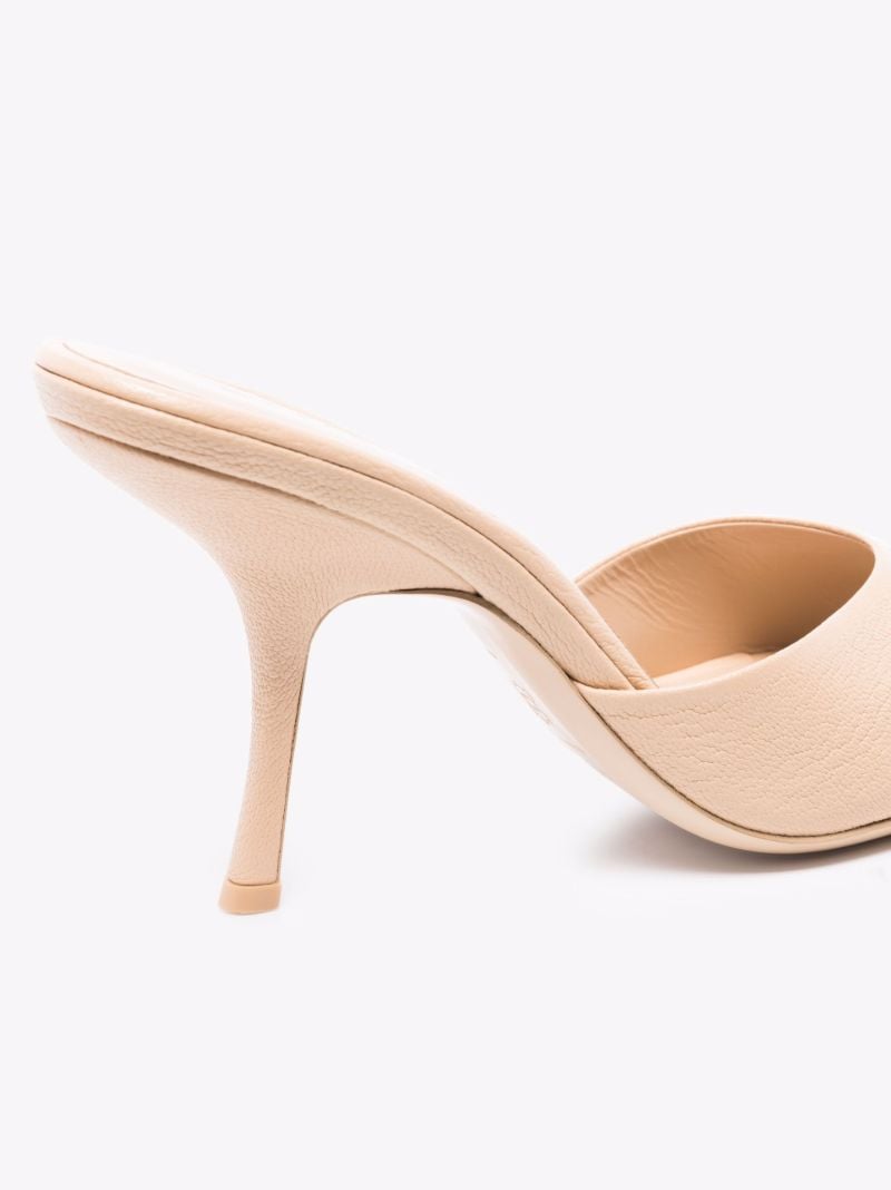 Neutral Mora 90 Leather Mules
