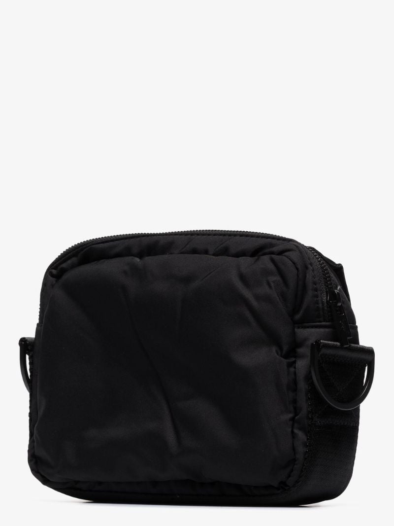 Black Diamond Padded Cross Body Bag