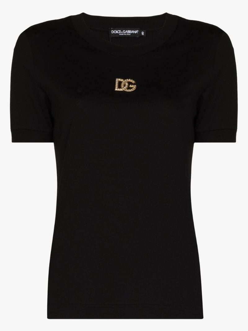 Embellished Logo T-shirt
