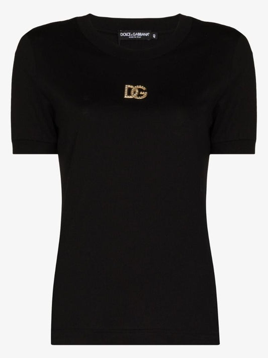 Embellished Logo T-shirt