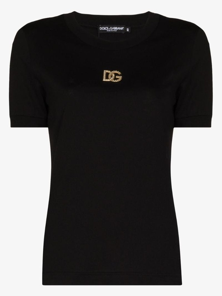 Embellished Logo T-shirt