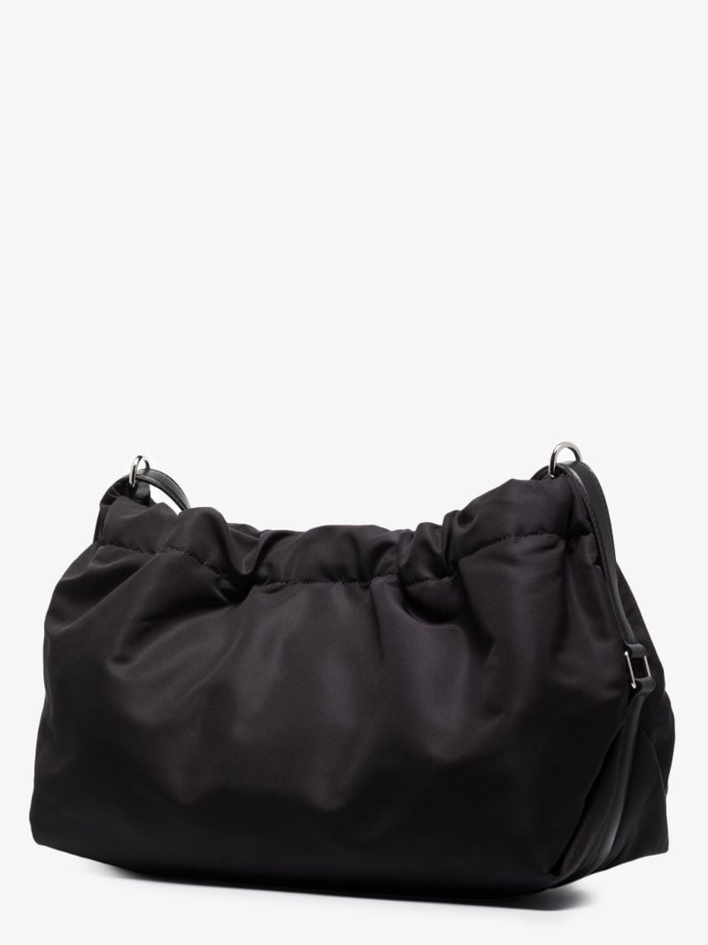Black Bundle Graffiti Medium Cross Body Bag
