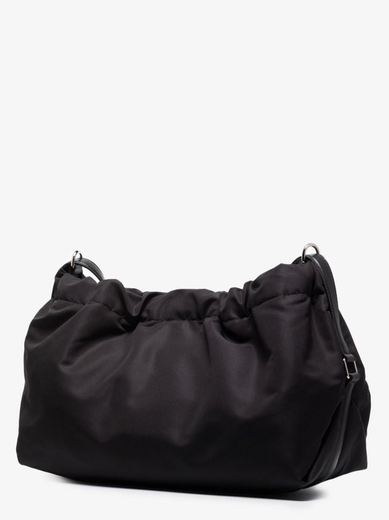 Black Bundle Graffiti Medium Cross Body Bag