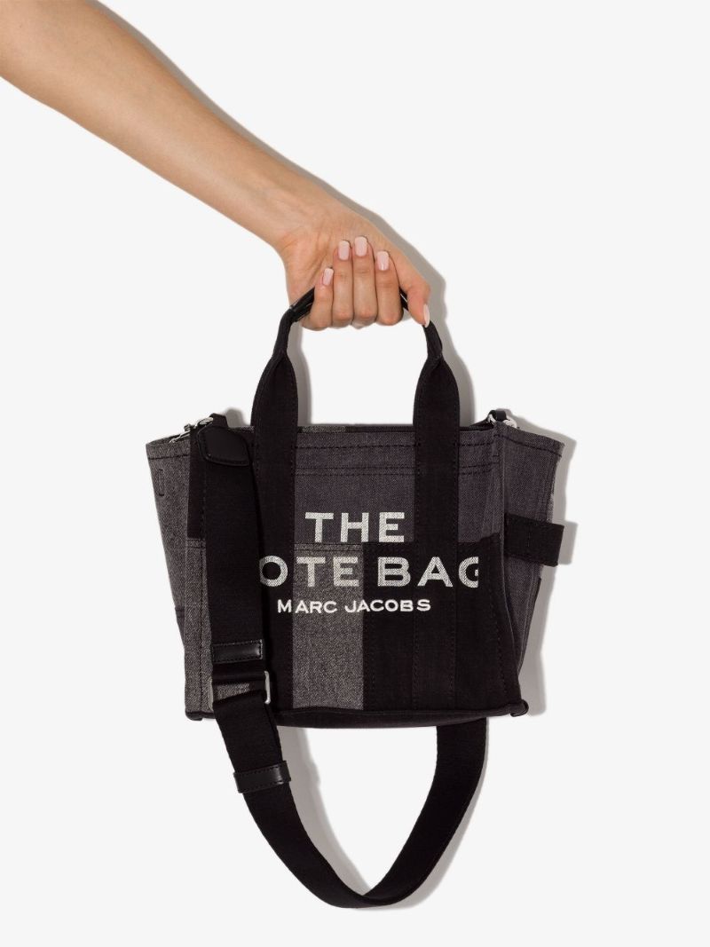 Black the Denim Mini Tote Bag