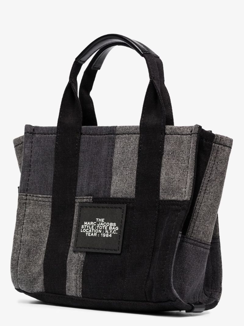 Black the Denim Mini Tote Bag
