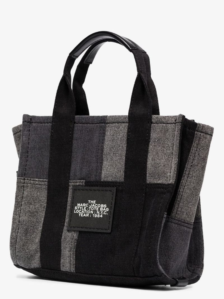 Black the Denim Mini Tote Bag