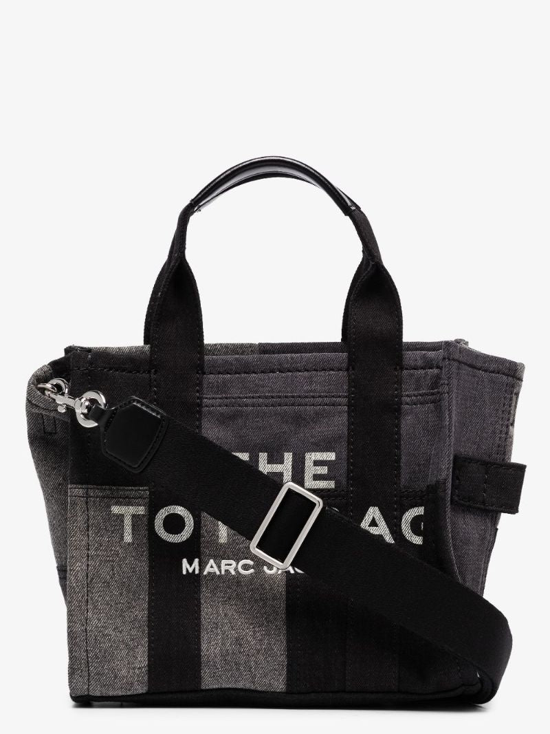 Black the Denim Mini Tote Bag