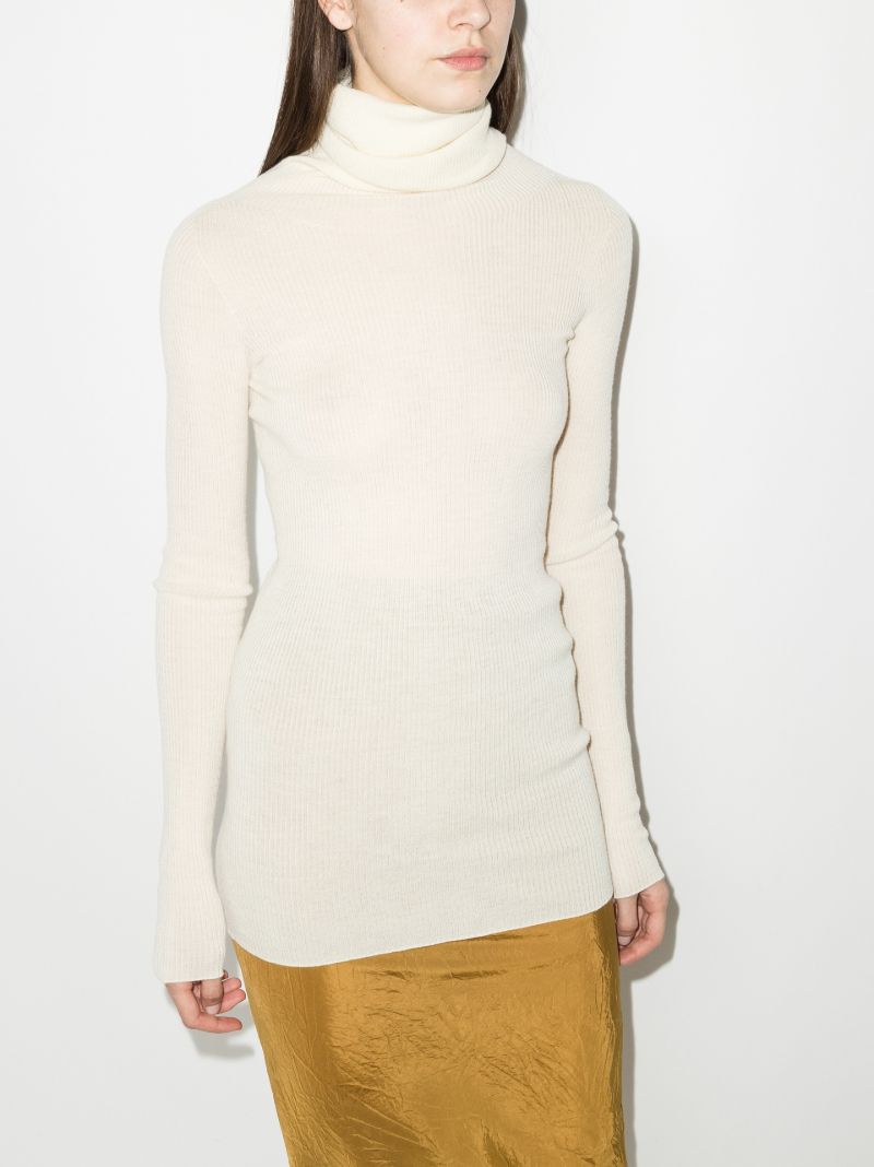 Virgin Wool Turtleneck Sweater