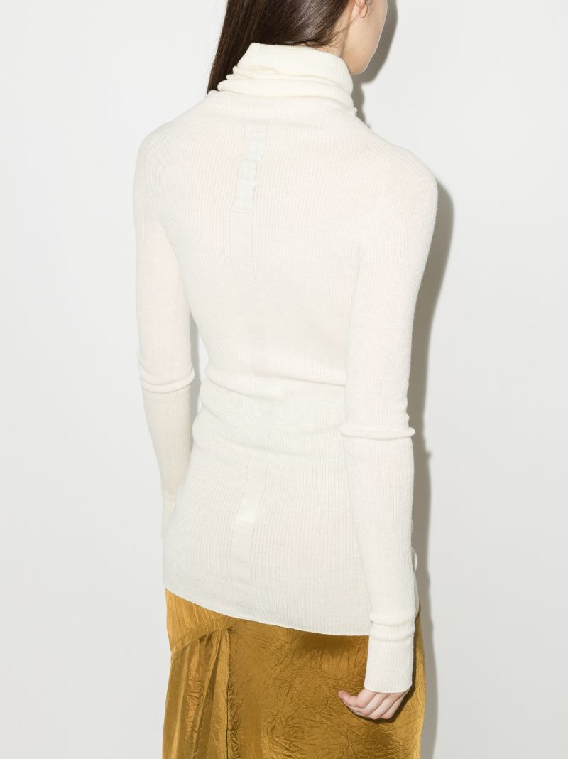 Virgin Wool Turtleneck Sweater