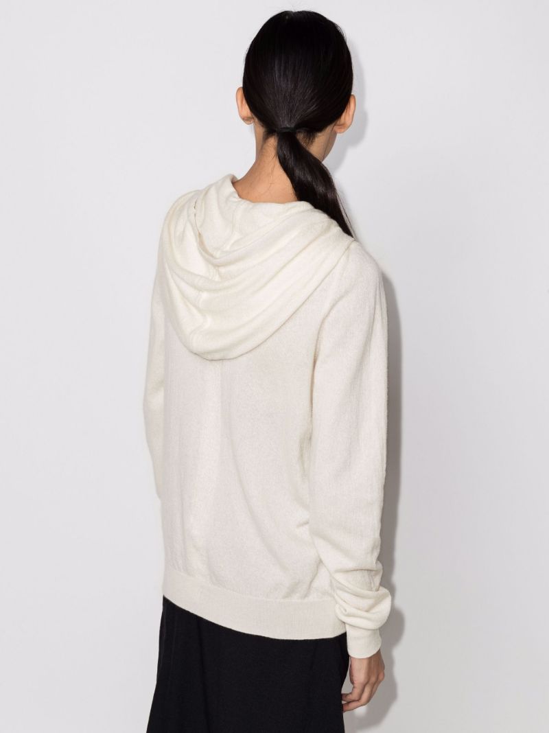 Fogachine Zip-up Cashmere Hoodie