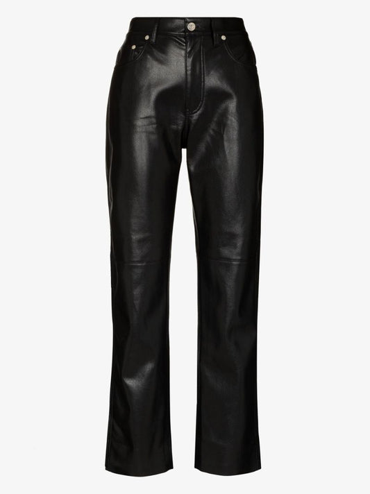 Vinni  Vegan Leather Trousers