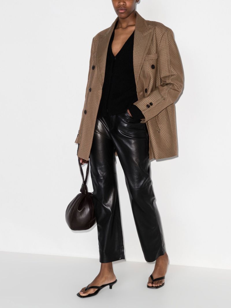 Vinni  Vegan Leather Trousers