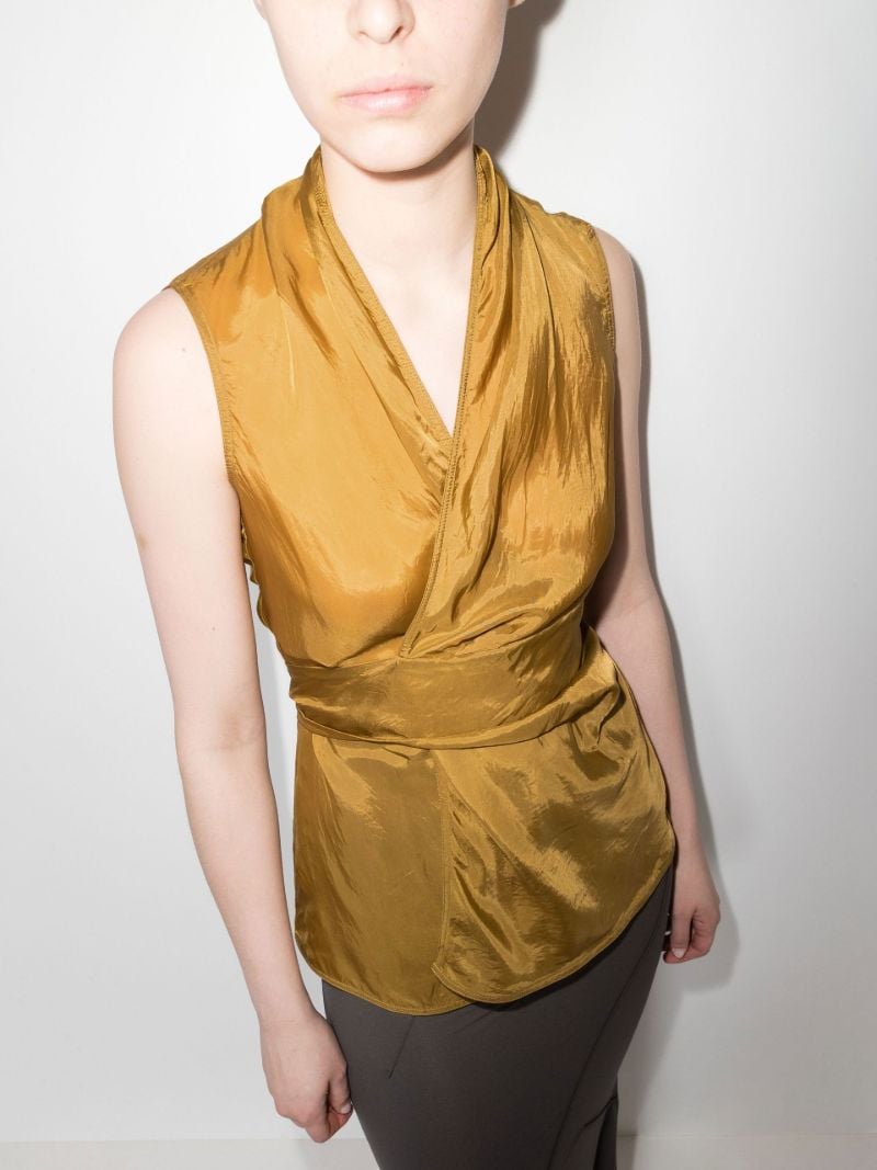 Wrap Front Blouse