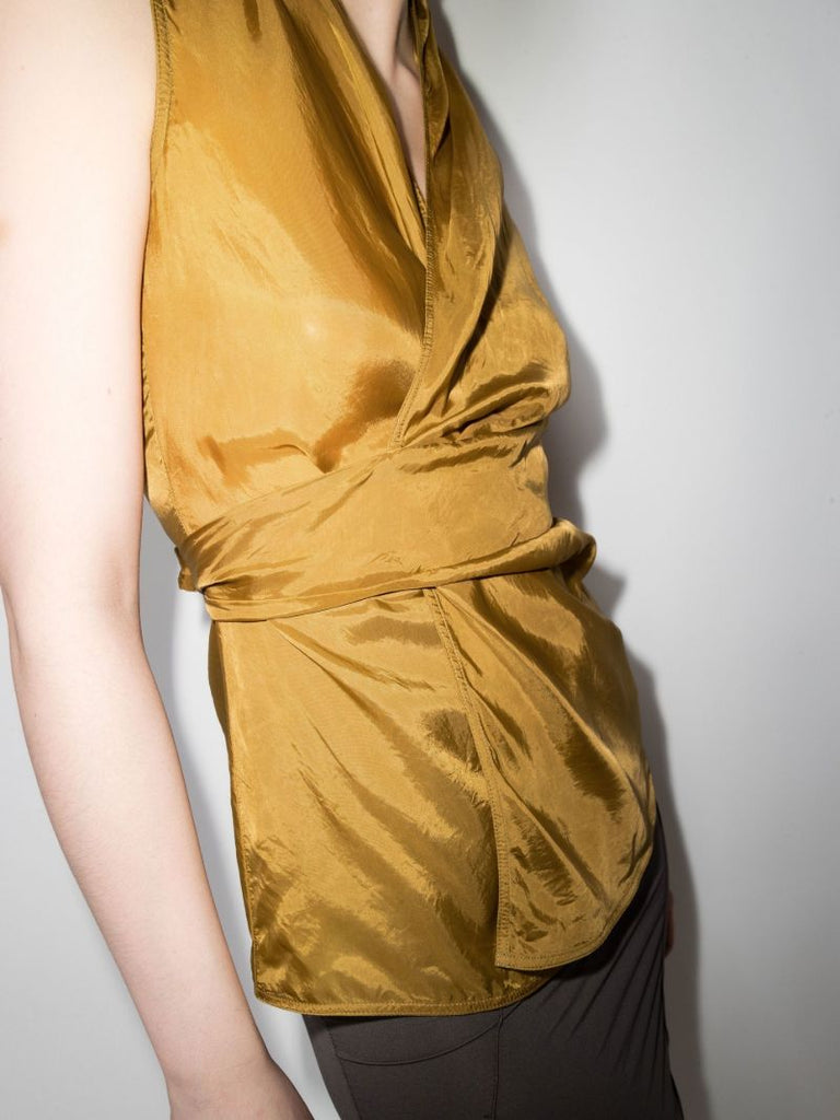 Wrap Front Blouse