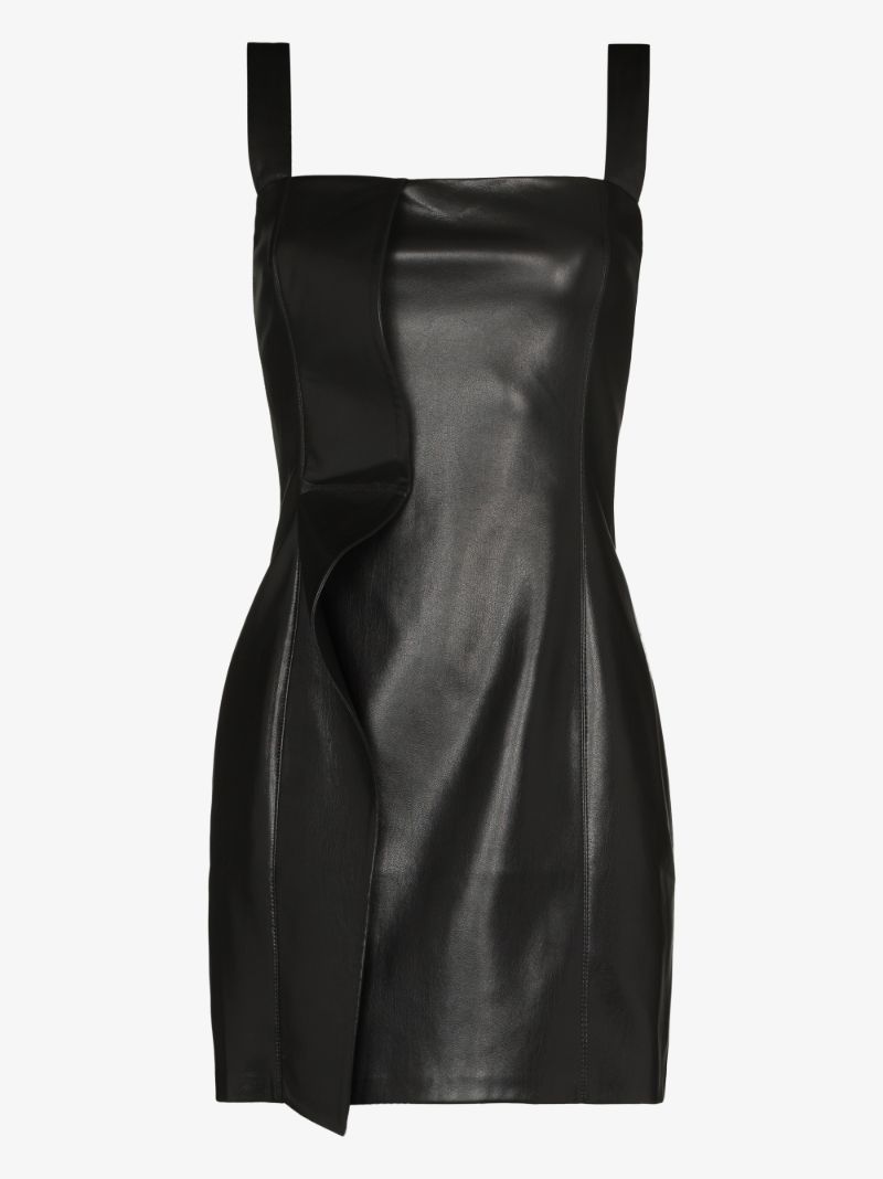 Inara Vegan Leather Mini Dress