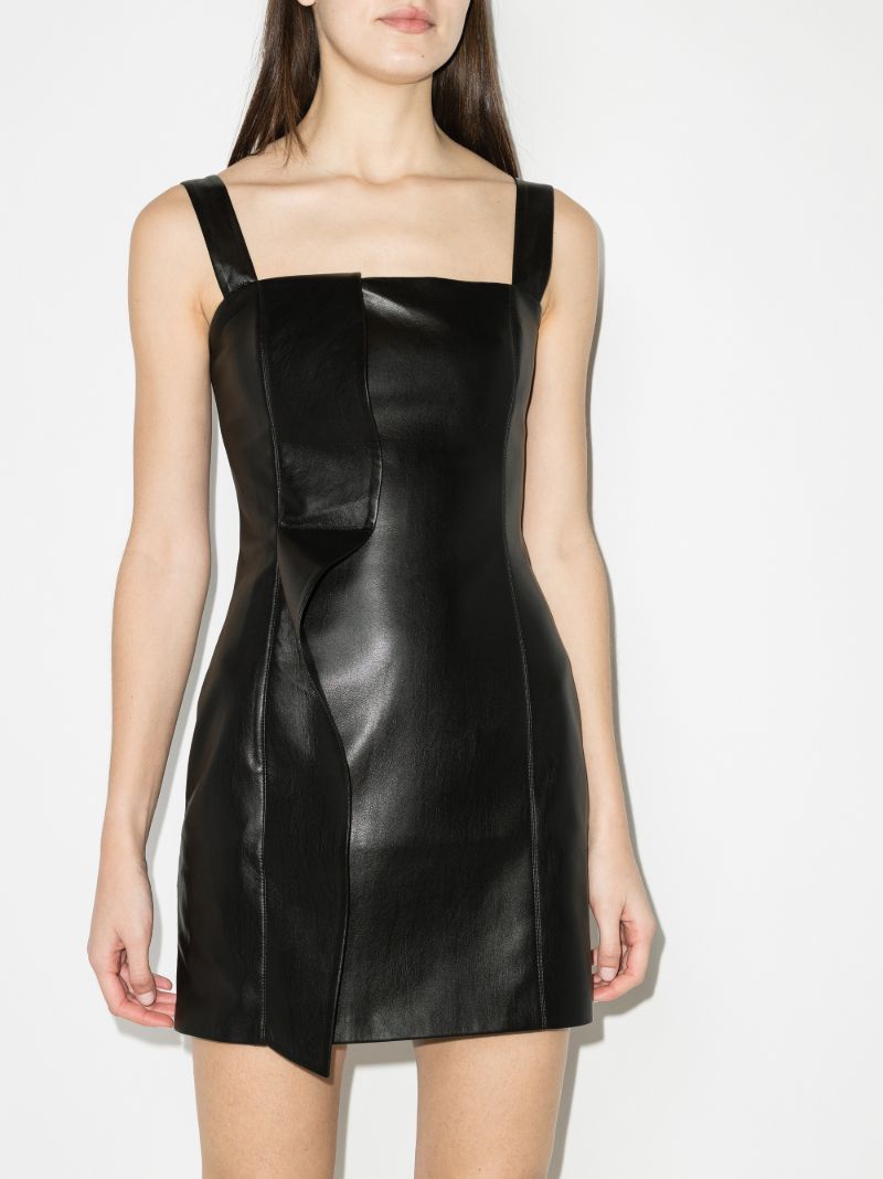 Inara Vegan Leather Mini Dress