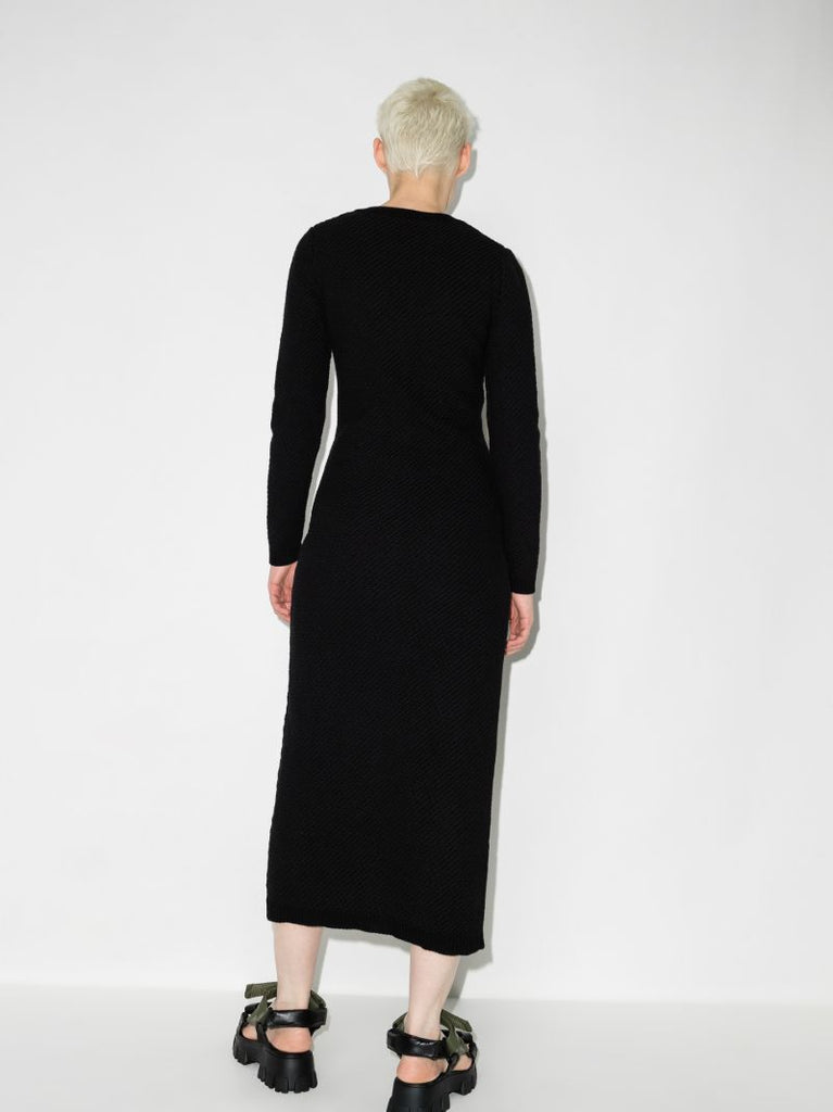 Dana Sweetheart Neck Midi Dress