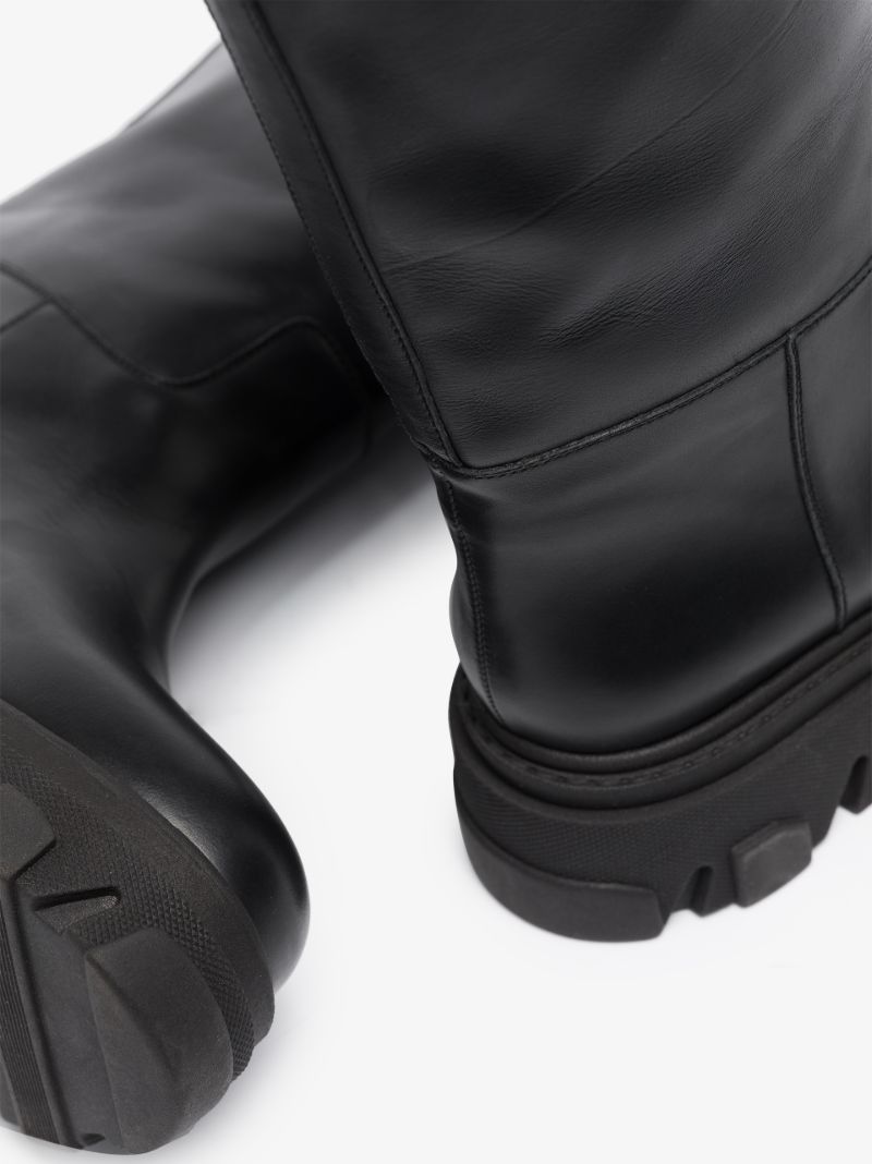 X Pernille Teisbaek Black Perni 07 Knee-high Leather Boots