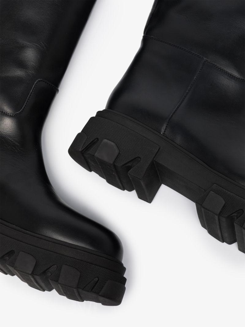 X Pernille Teisbaek Black Perni 07 Knee-high Leather Boots