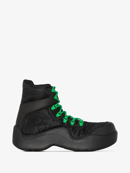 Black Puddle Bomber Boots