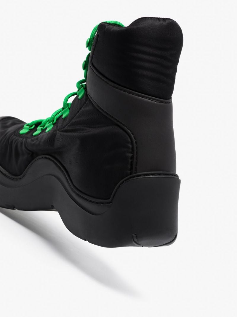 Black Puddle Bomber Boots