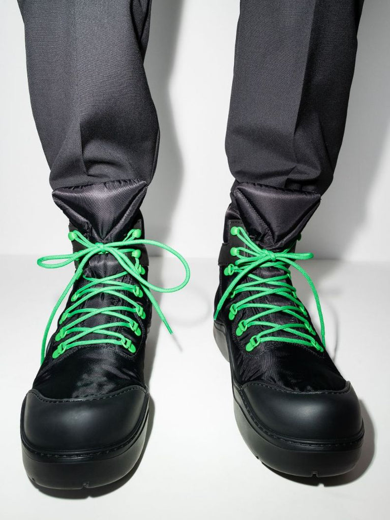 Black Puddle Bomber Boots