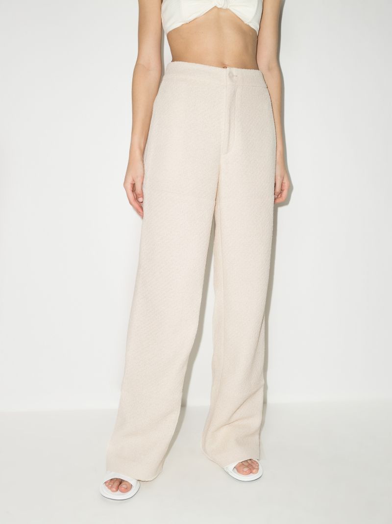High Waist Wide Leg Trousers