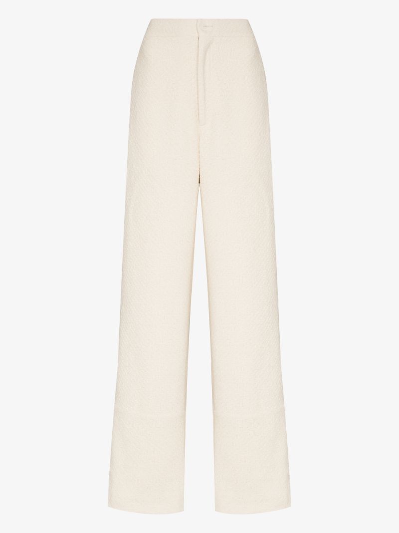High Waist Wide Leg Trousers