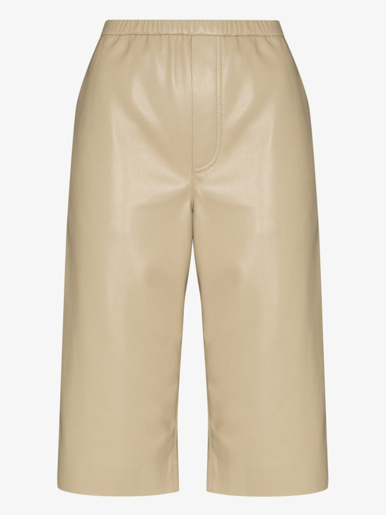 Wendel Vegan Leather Shorts