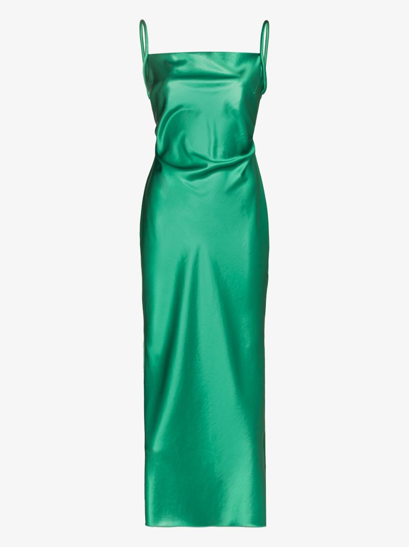 Irma Square Neck Midi Dress