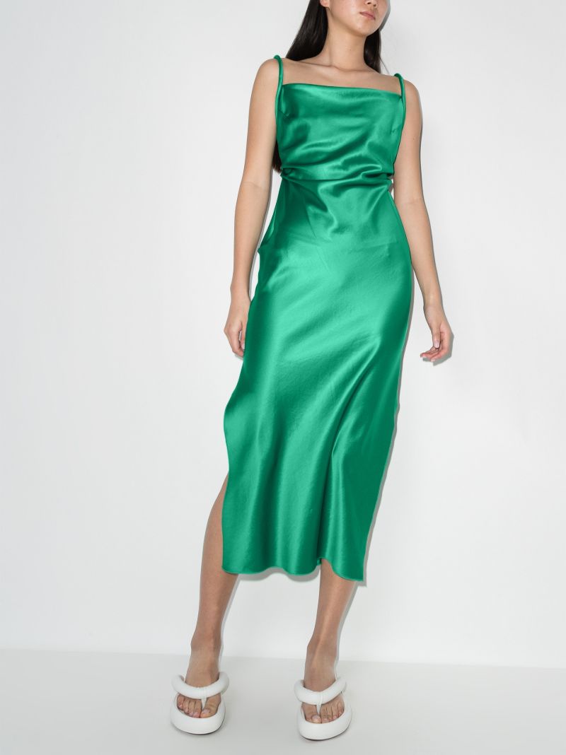 Irma Square Neck Midi Dress
