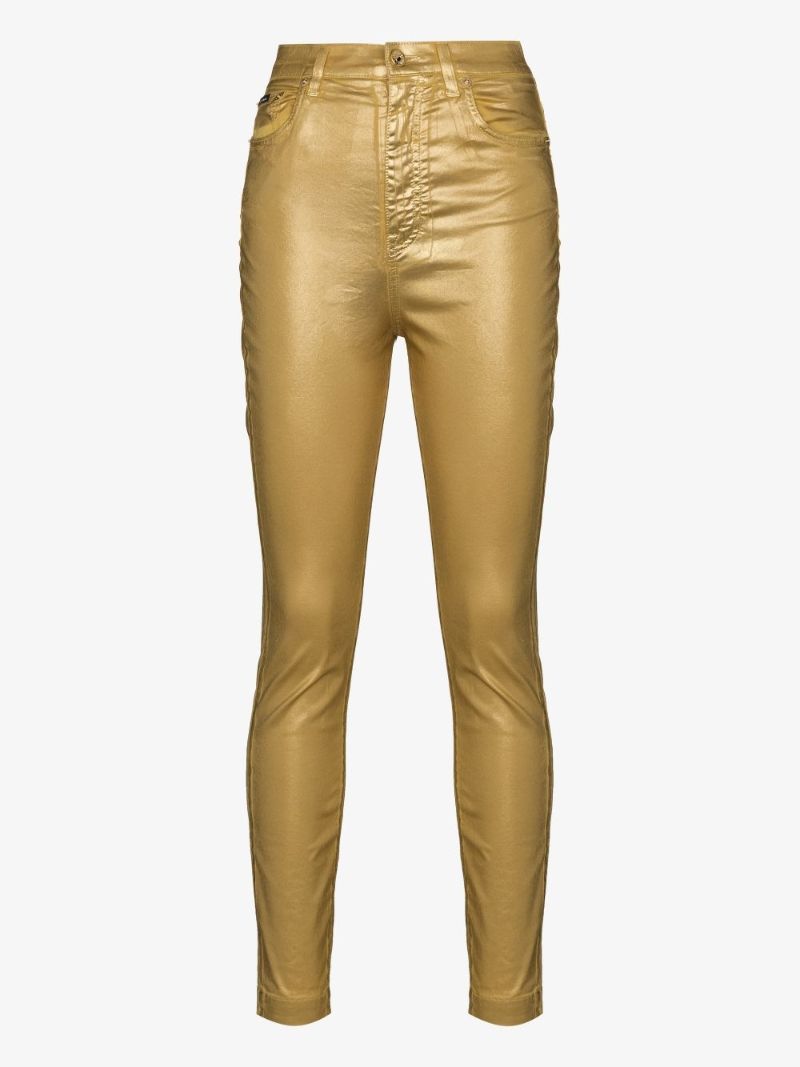 Coated Skinny Jeans