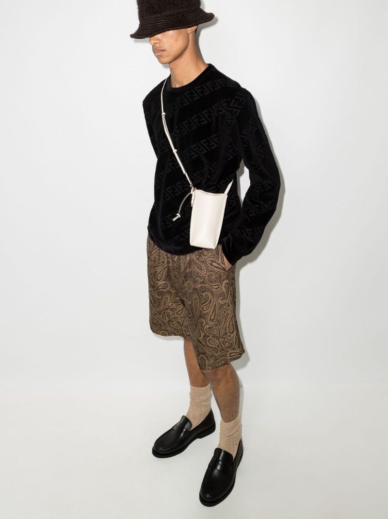Ff Motif Chenille Sweatshirt