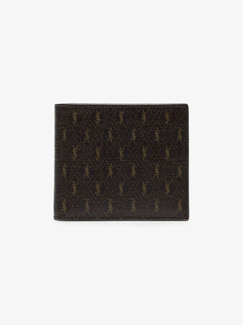 Brown Le Monogramme East/west Leather Wallet