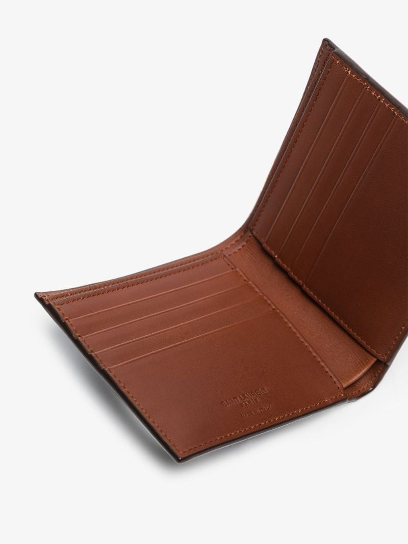 Brown Le Monogramme East/west Leather Wallet