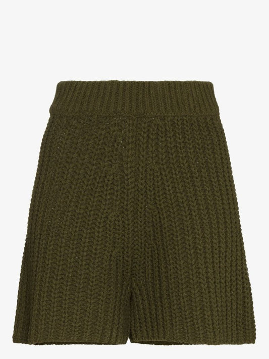 Pucon Ribbed Knit Bermuda Shorts