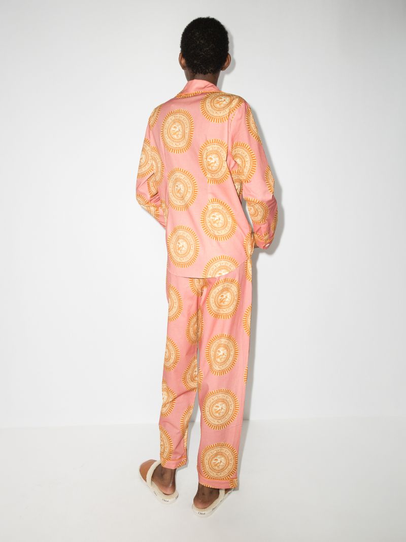 Kiwi Stamp Print Pyjamas