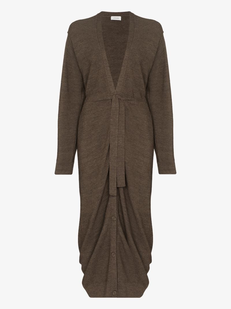 Long Belted Cardigan