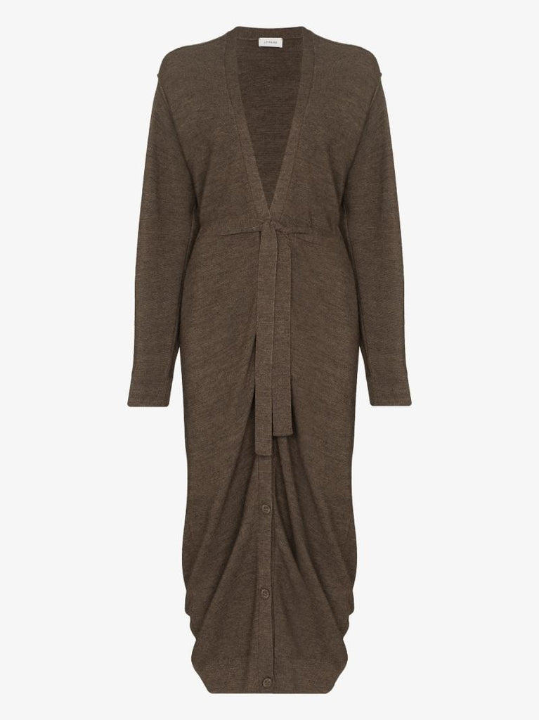 Long Belted Cardigan