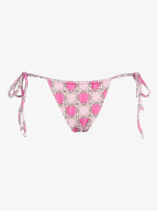 Tia Floral Terry Bikini Bottoms