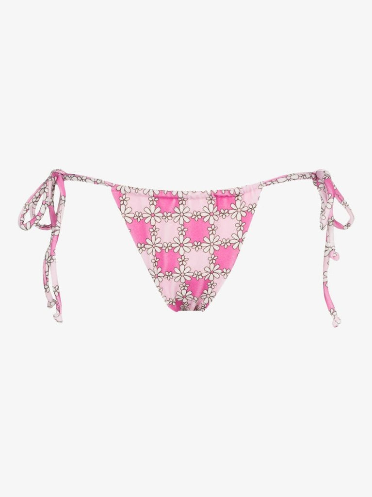 Tia Floral Terry Bikini Bottoms